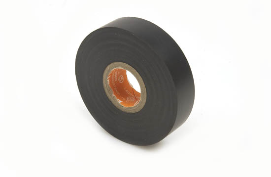El-tape PVC svart, S-merket