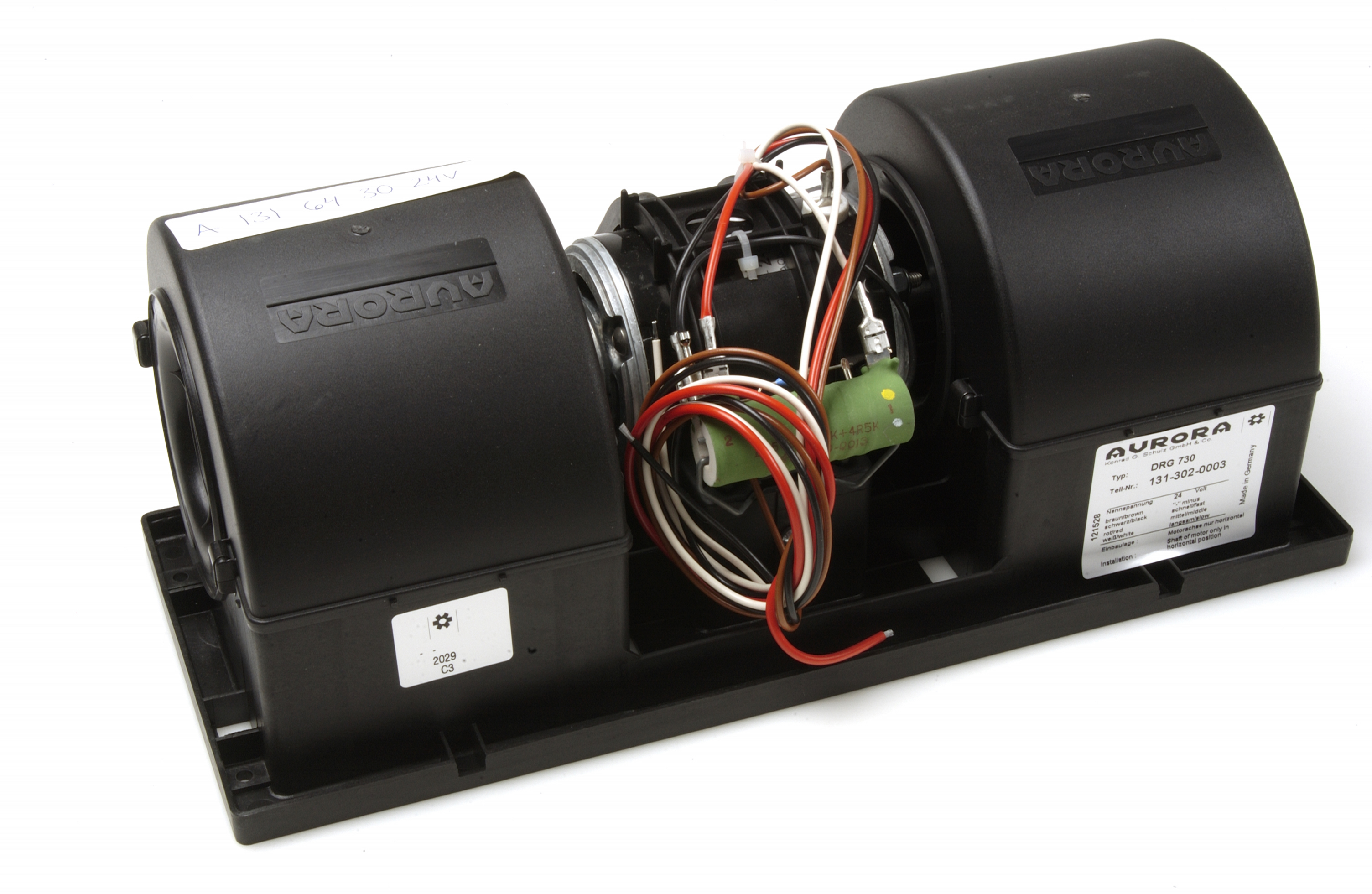 Dobbel radialvifte  24V 730 m�