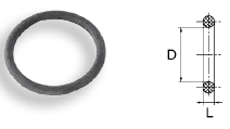1 Ring ISO3601 14x2,5