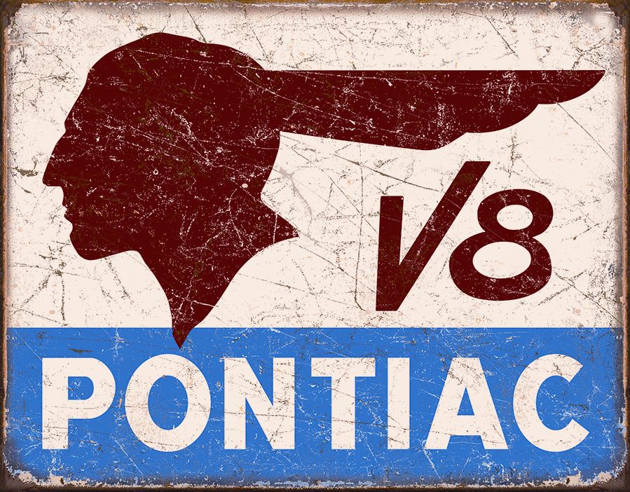 Pltskilt/Pontiac