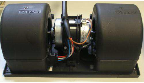 Dobbel radialvifte  24V 1150m�