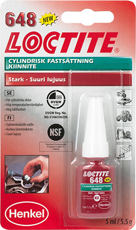 Loctite 648 5g Sylindrisk fast