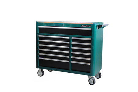 Verkt�yvogn 13 Skuffer gr�nn