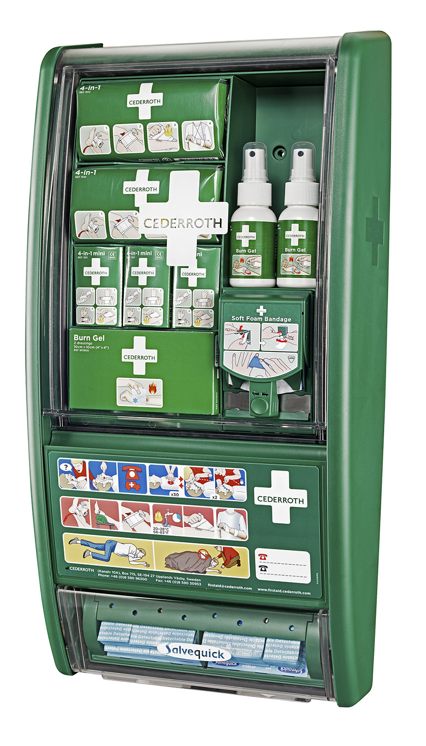 Cederroth F�rstehjelpsstasjon
