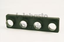 Frontpanel 4x� 60 mm