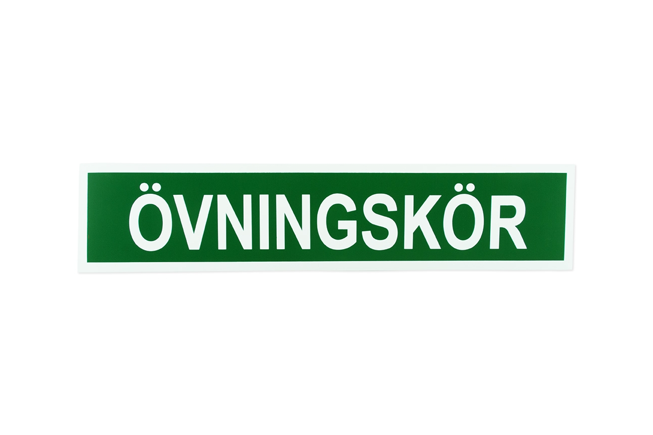 vingskjring skilt grnn prem