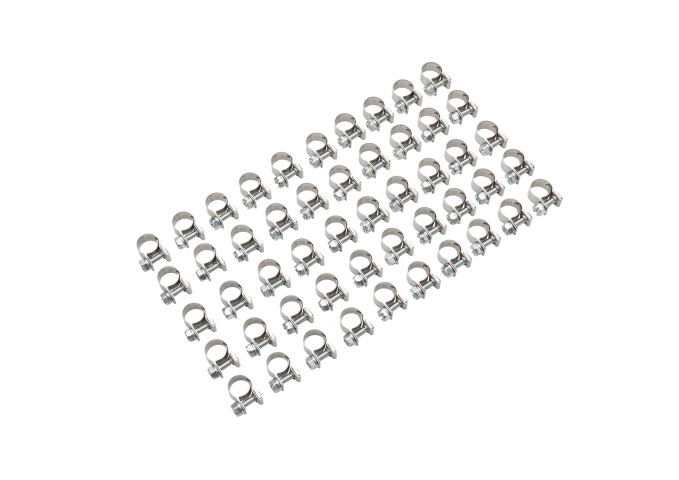 Slangeklemme 10 mm 50st/fpk