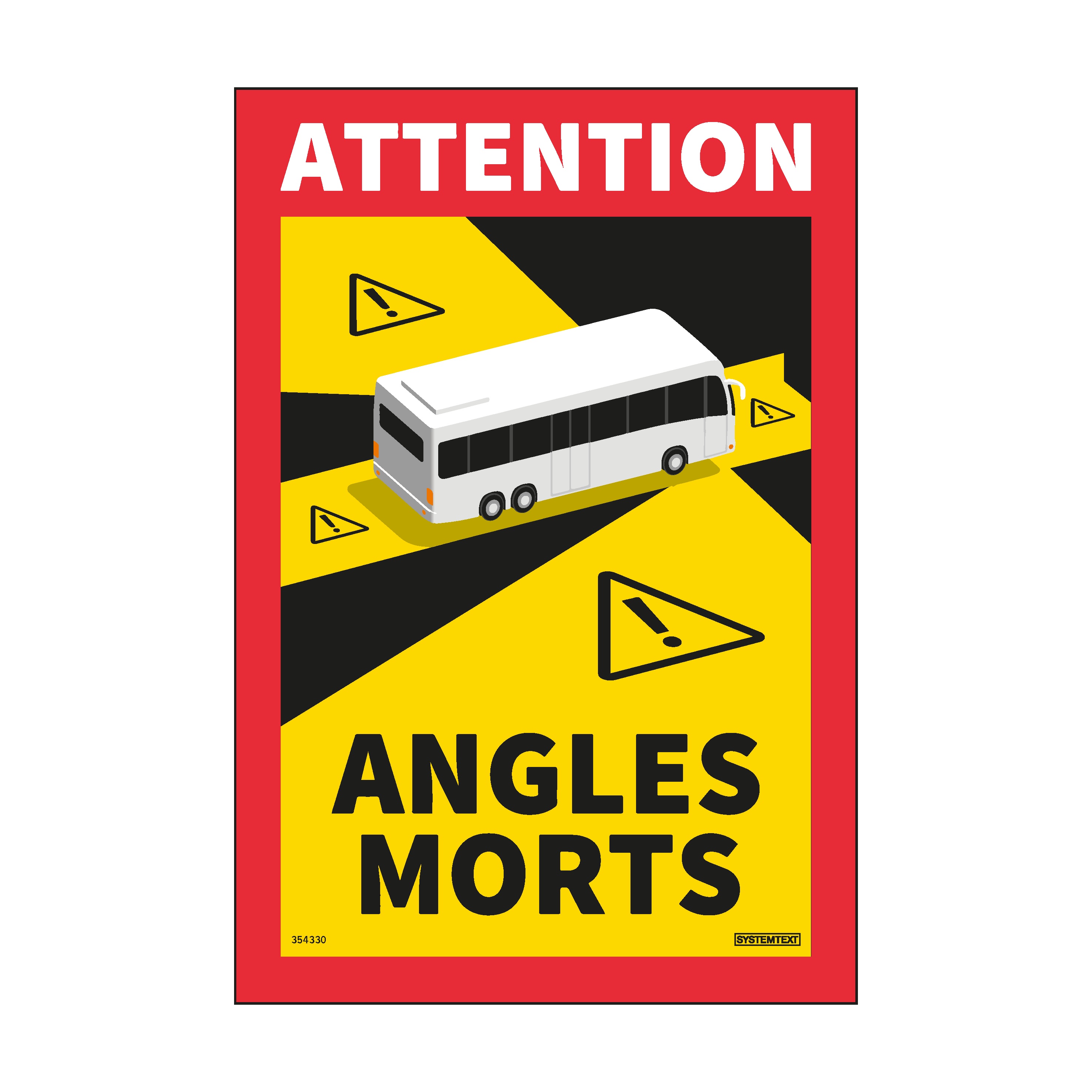 Bussdekal Angles morts