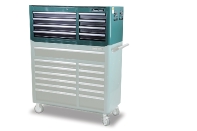 Toppkasse, 8 Skuffer gr�nn