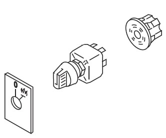 Bryter 24V 0-1 funksjon