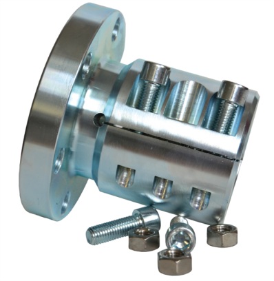 Klemflens 35x127 4 hull