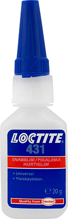 Loctite 431 BO20G Hurtiglim