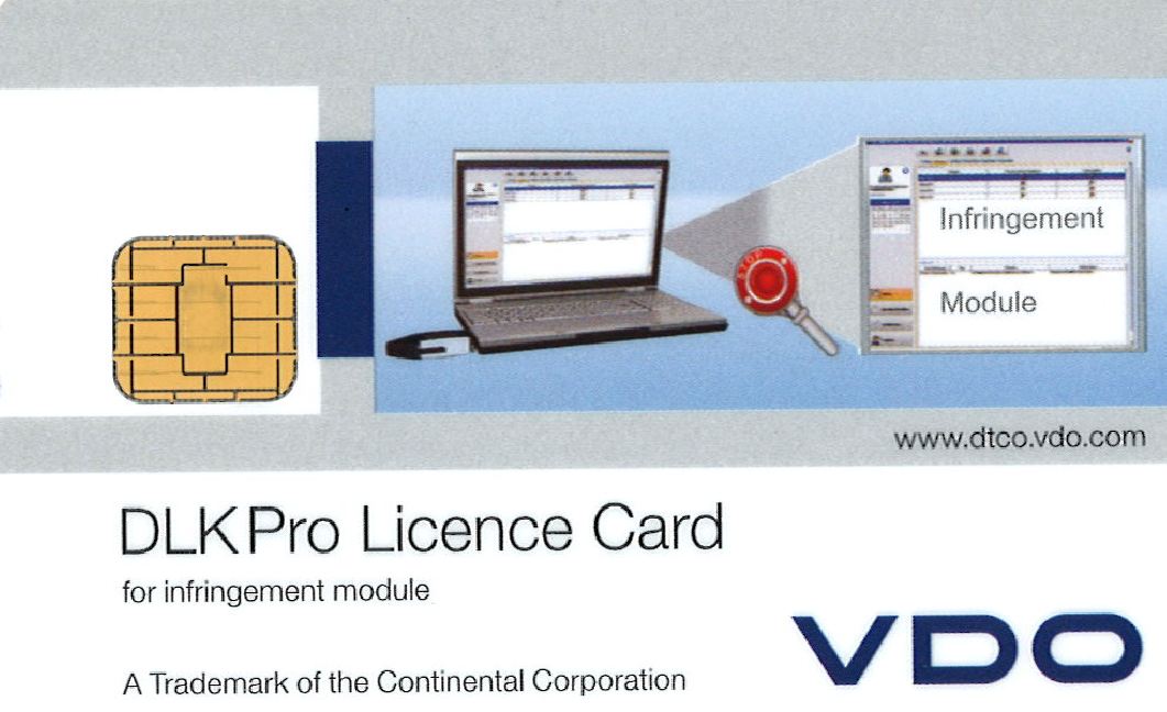 DLKPro Licenskort overtr�delse