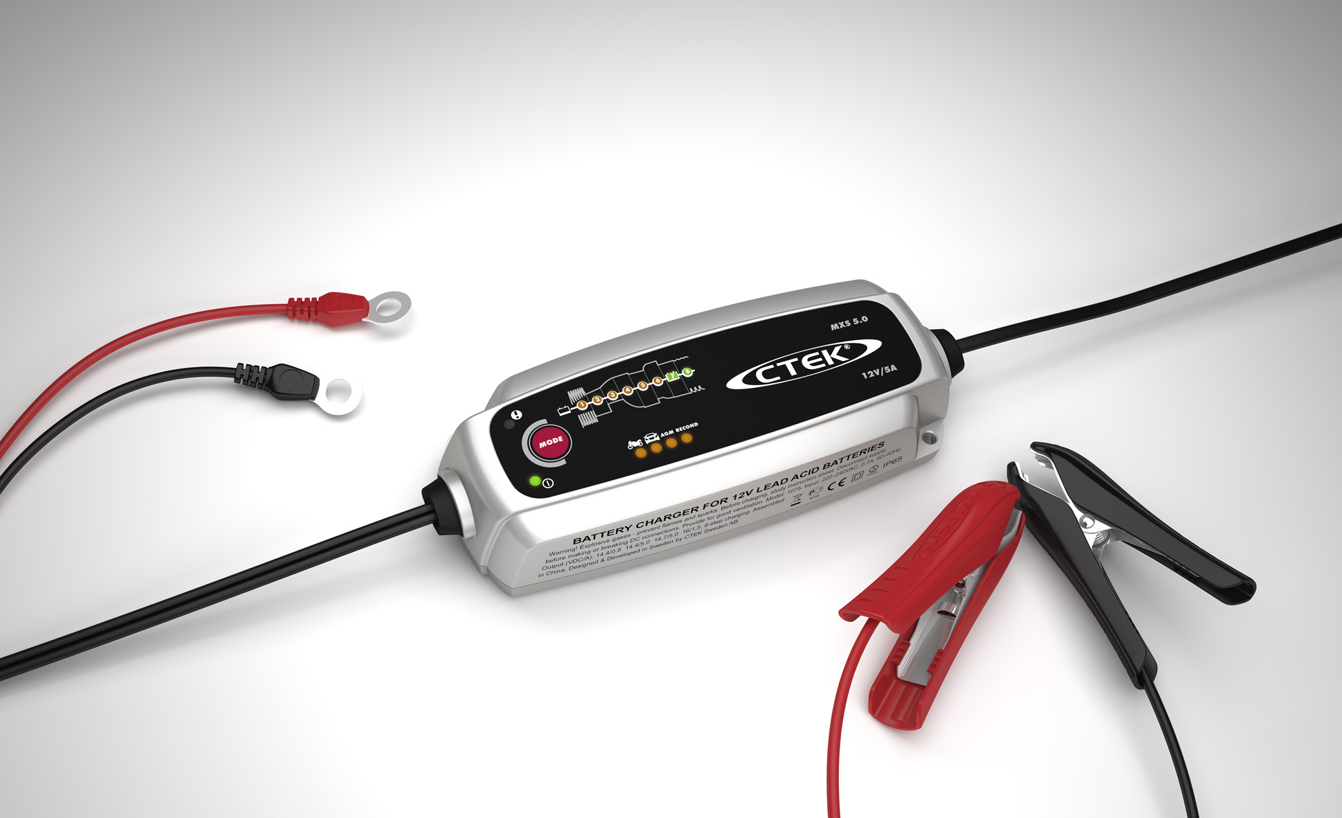 Batterilader MXS 5.0 12 volt
