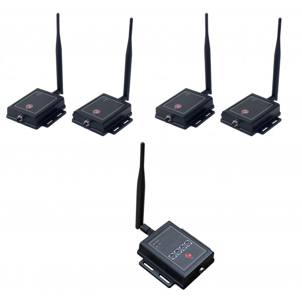 4-kanal tr�dl�s send & mottak