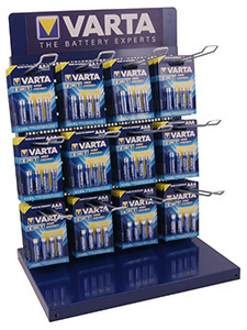 Diskstativ f batterier 12 spju