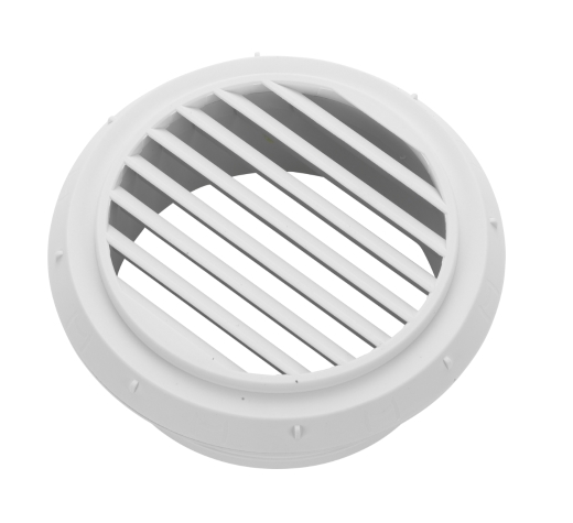 Utl�p � 90mm/45� hvit