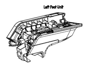 Left Foot Unit 7505