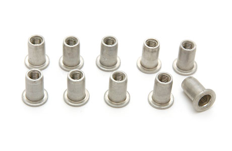 Nitmutter M6x15,5, 10 st/forp