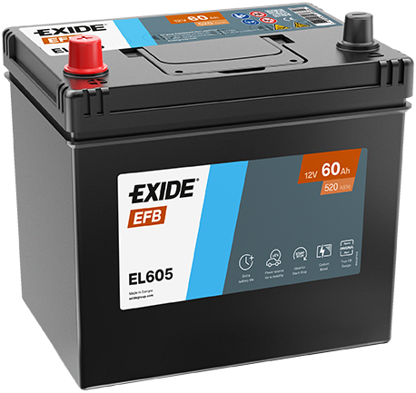 Batteri 60Ah 520cca  EFB