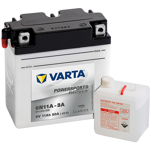Batteri MC 6V 12Ah SLI