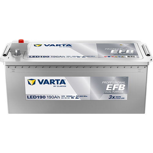 Batteri LED190 DUAL EFB