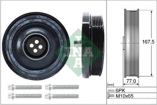 Crankshaft pulley