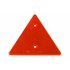 Triangel Refleks rød 136x156mm