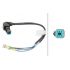 Adapterkabel med 6,3mm flatsti