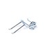 Rett henger dob. 100mm. 2-pac