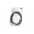 Kabel RKUB 1.5 svart, 5m/forp.