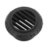 Luftutsl�pp � 60mm/90� svart