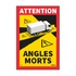 Lastbilsdekal Angles morts